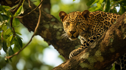 leopard, leopard family, wild leopard, close-up leopard, leopard resting, leopard attacking, wild leopard XII