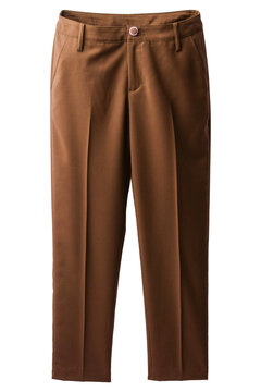 カラーパンツ (brown pants)