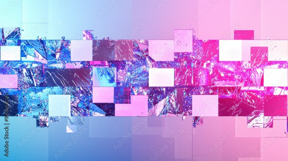 Poster abstract colorful geometric pattern background