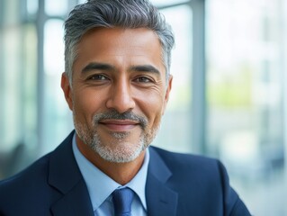 Fototapeta premium Executive Businessman with Smile