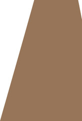 Blank brown paper bag packaging mockup standing up