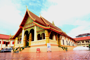 Laos PDR, Temple, Buddhism place