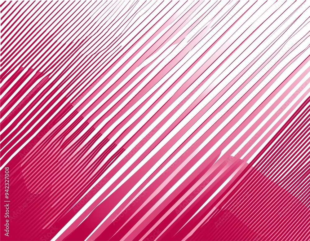 Poster white and pink vector background with diagonal lines