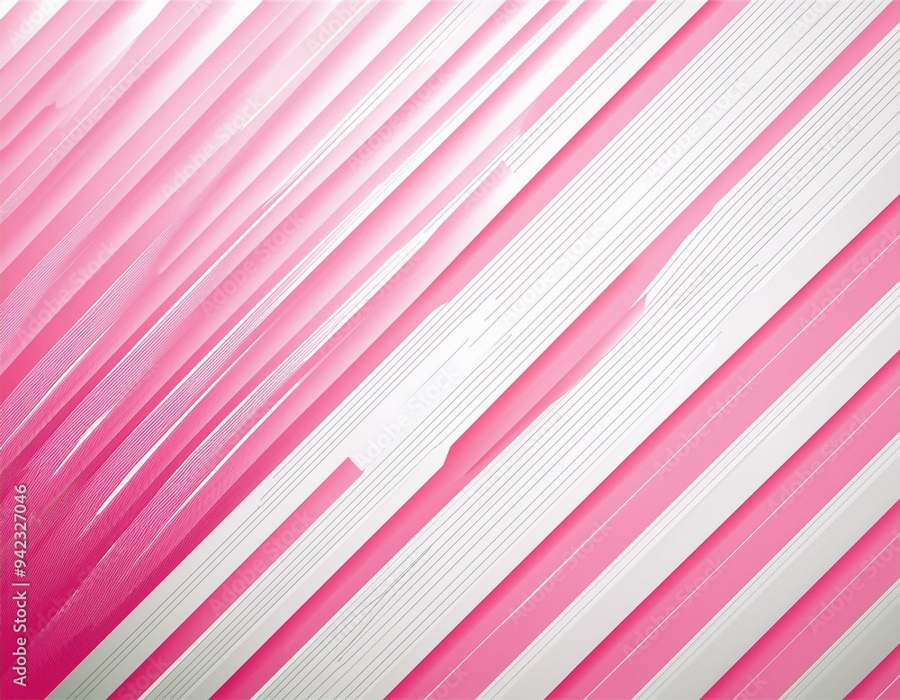 Poster white and pink vector background with diagonal lines