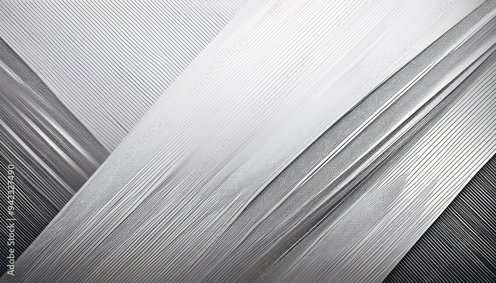 Poster white and black vector background with diagonal lines