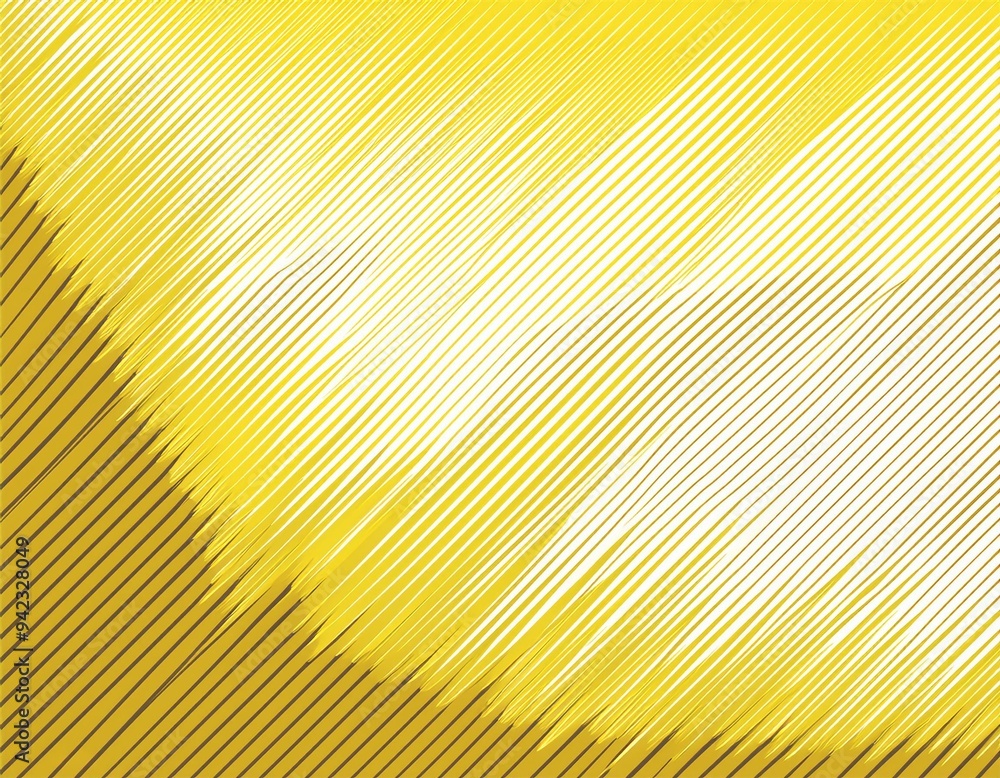 Poster white and yellow vector background with diagonal lines