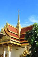 Fototapeta premium Laos PDR, Temple, Buddhism place