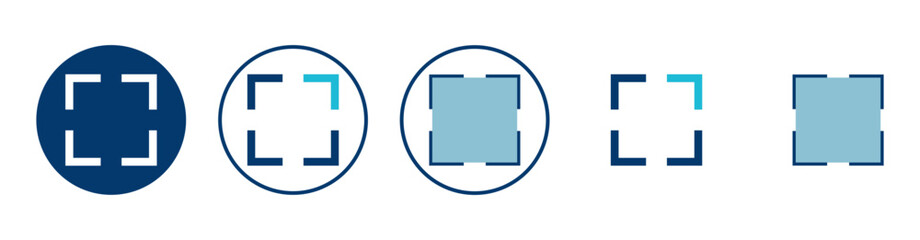 Fullscreen Icon vector isolated on white background. Expand to full screen icon. Fullscreen sign icon. Arrows symbol