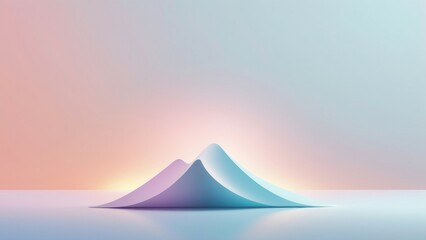 mountain landscape illustration