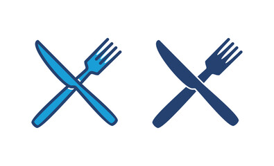 spoon and fork icon vector. spoon, fork and knife icon vector. restaurant icon