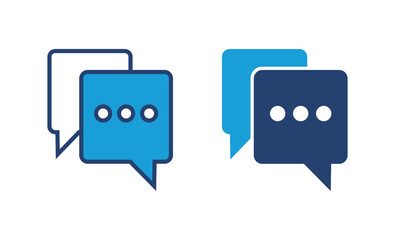 Chat icon vector. speech bubble icon. comment icon vector. message. contact us