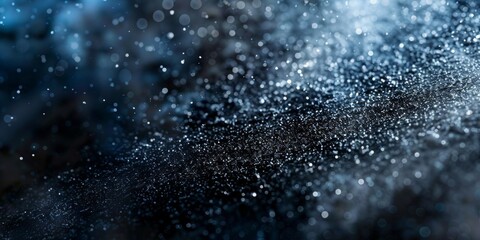 Obraz premium Abstract bokeh lights in dark background creating a dreamy atmosphere close-up concept