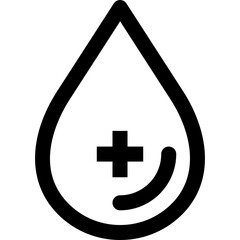 Fototapeta premium Blood Icon