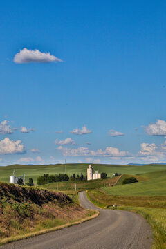 USA, Washington State, Palouse. Landscape of the Palouse.