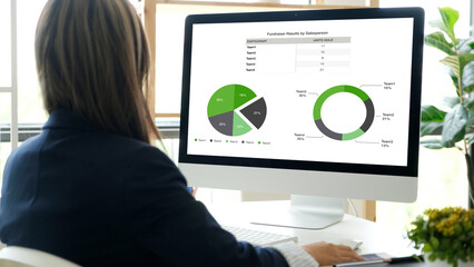 Analysis sale data, business plan information and business growth chart to analysis for project...