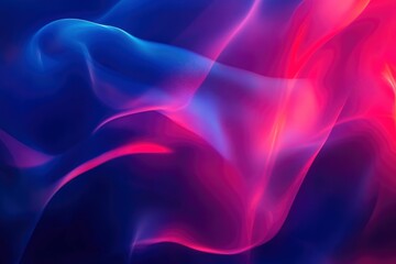Fototapeta premium Abstract color background. Dark blue red glow. Diffuse glare. Blurry highlights. Gradient blend. Modern design template. Bitmap. Raster image , ai