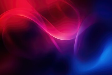 Abstract color background. Dark blue red glow. Diffuse glare. Blurry highlights. Gradient blend. Modern design template. Bitmap. Raster image , ai