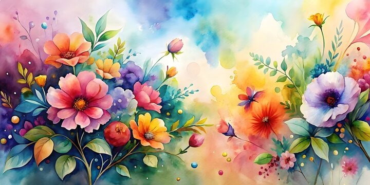 watercolor flower texture for subtle background effects