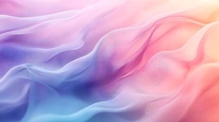 Obraz premium Abstract Pastel Pink & Blue Gradient Background