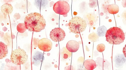 A delicate watercolor illustration of vibrant flowers with soft hues, perfect for adding a touch of elegance to any project.