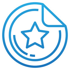 Obraz premium Badge Icon