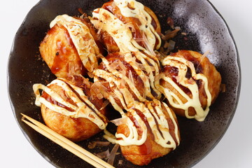 たこ焼　大阪名物