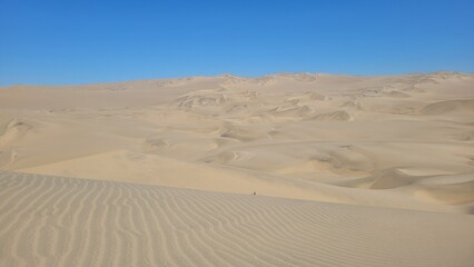 Sand dunes desert sandy Peru