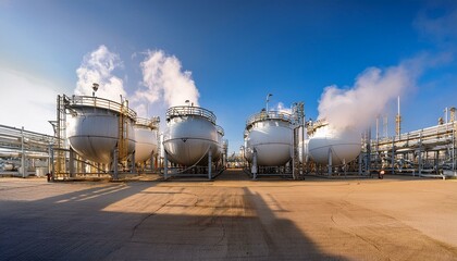 석유 정제 공장, 석유를 정제하는 탱크