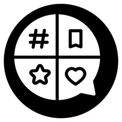 social proof glyph icon