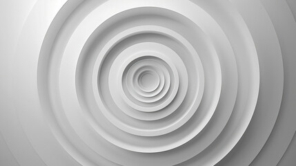 Obraz premium abstract bright center white light circles