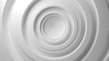 Fototapeta premium abstract bright center white light circles