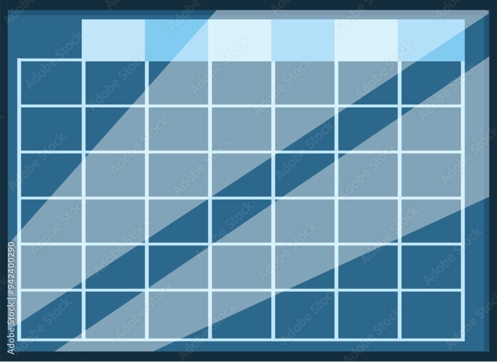 Poster empty spreadsheet provides a structured framework for organizing and presenting data