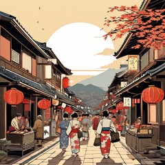 the AI Image Generator, The quiet hum of the city outside,