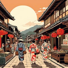 the AI Image Generator, The quiet hum of the city outside,