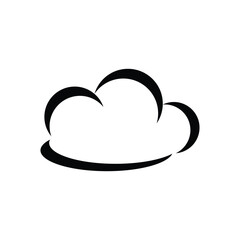 Cloud Logo Vector Template Icon