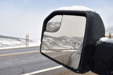 Mountains in the mirror