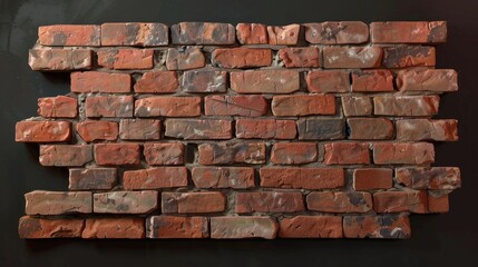 Obraz premium Creating a wall brick by brick