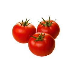 Three Red Ripe Tomatoes