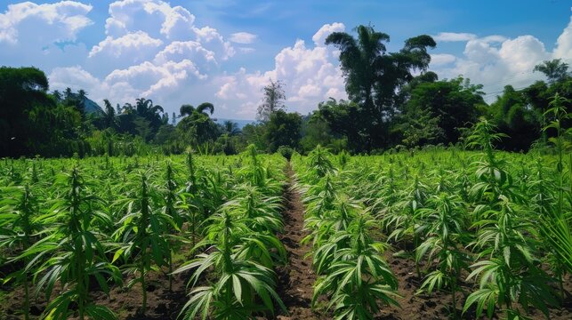 Cultivation of sunn hemp in farm land