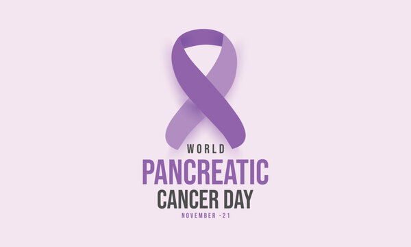 World Pancreatic Cancer Day. background, banner, card, poster, template. Vector illustration.