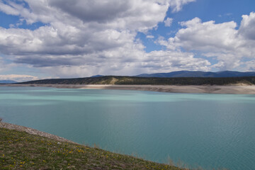 Lake Abraham in the Spring