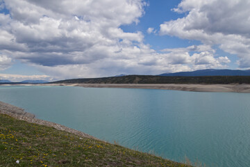 Lake Abraham in the Spring