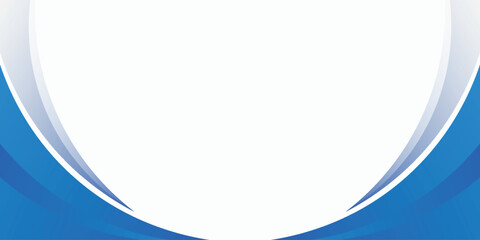 Abstract white, blue and black background with curved lines and subtle light effects. vector