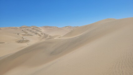 Sand dunes desert sandy Peru