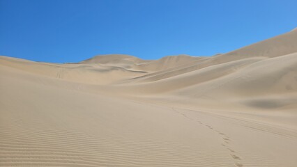 Sand dunes desert sandy Peru