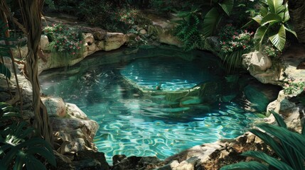 Pool made by nature