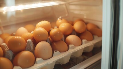 Refrigerated eggs