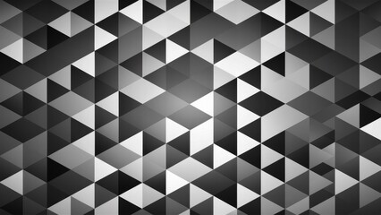 Abstract grey gradient square geometric background.