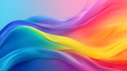 Fototapeta premium Abstract Colorful Waves Background Design