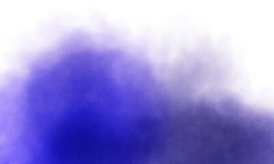 Abstract watercolor grainy gradient texture, empty space, realistic cutout on transparent background. Watercolor grungy paint stains texture overlay effect